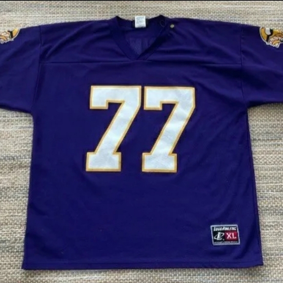 Korey Stringer Minnesota Vikings Logo Athletic Jersey Men's XL - Picture 2 of 5